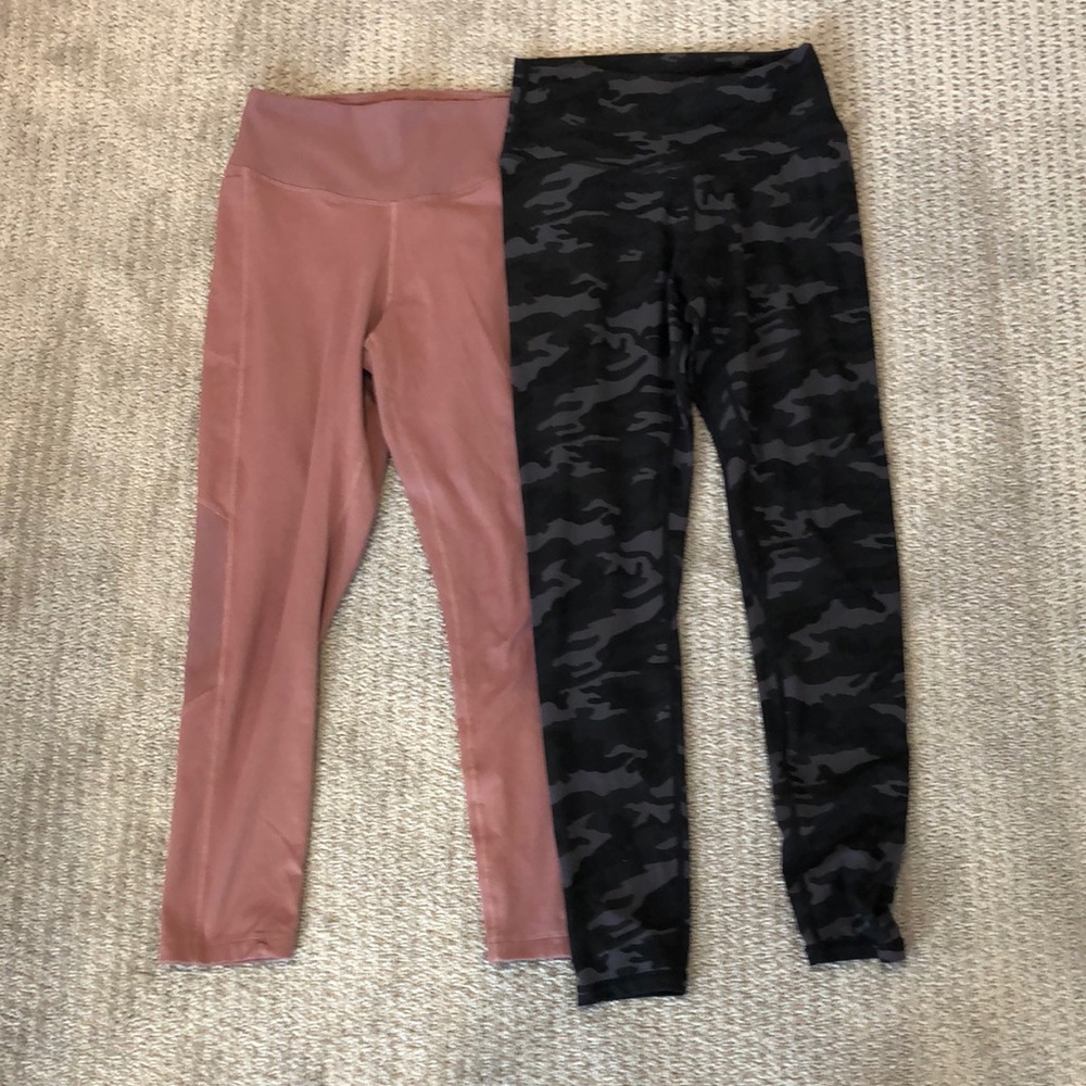PINK AND CAMO LEGGING BUNDLE